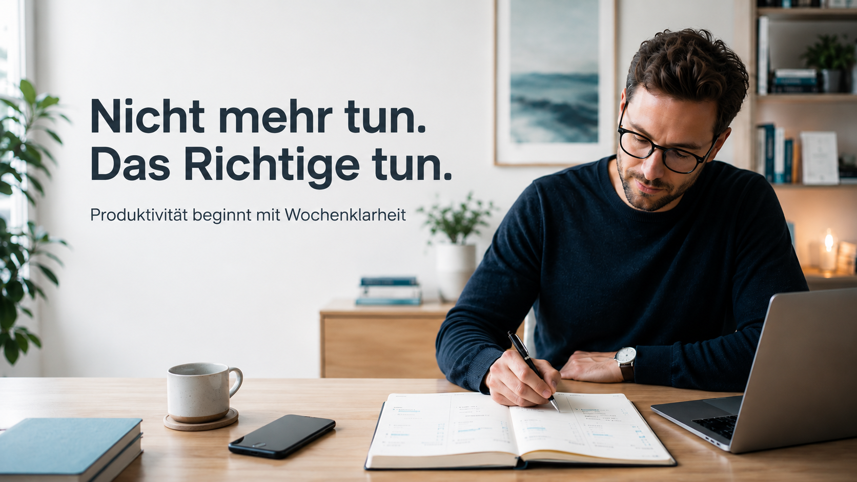 Produktiver werden ohne Selbstoptimierungs-Stress: Fokus, der bleibt